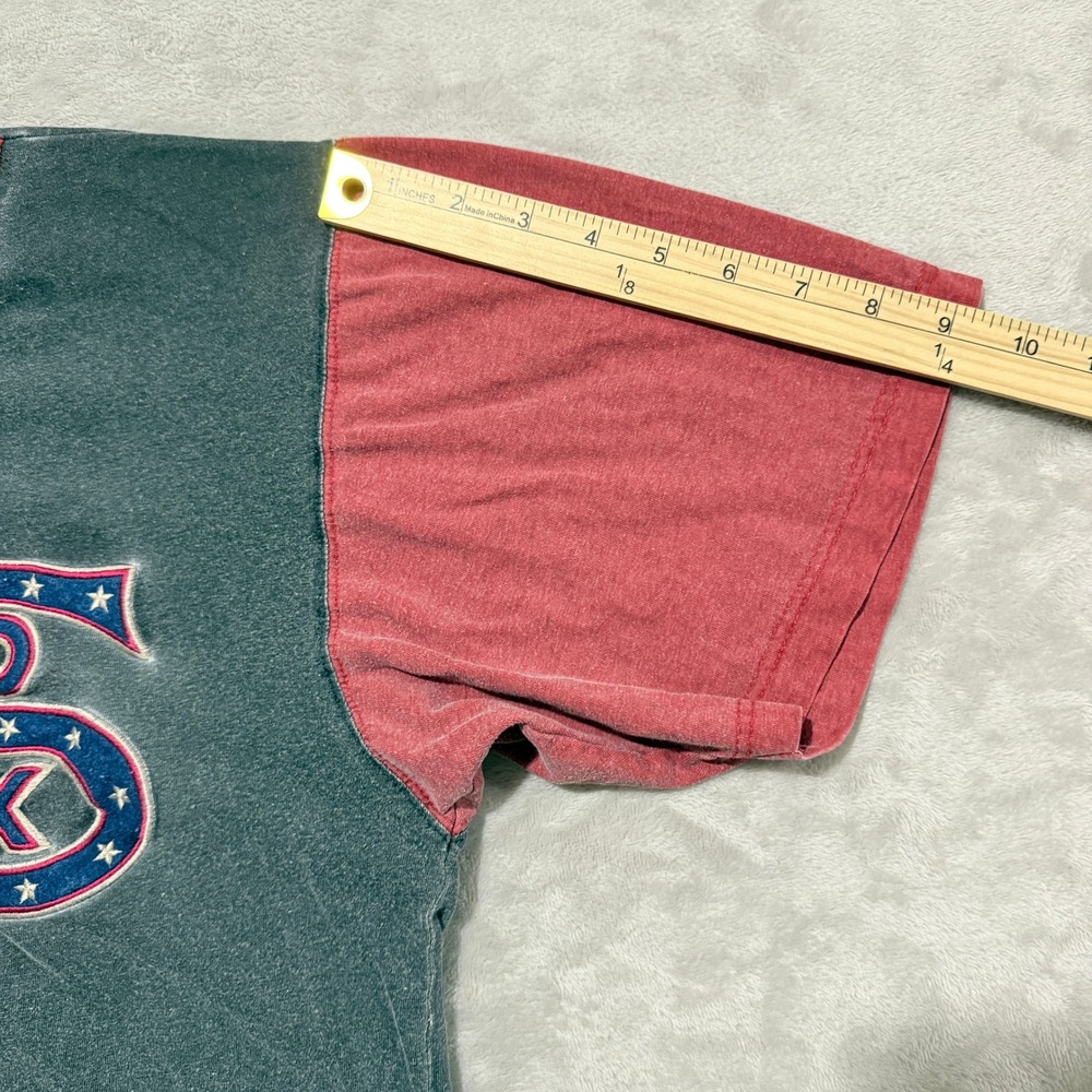 VTG Cooperstown Collection Chicago White Sox Henley Jersey Shirt Mens L MLB 90s - Picture 9 of 10
